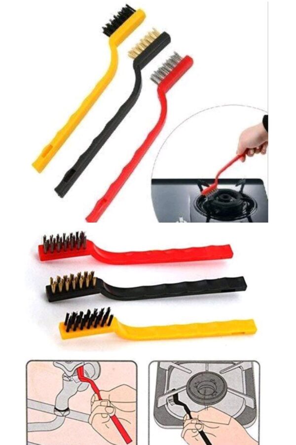 GAS STOVE CLEANING BRUSH (SET OF 3) - Image 2