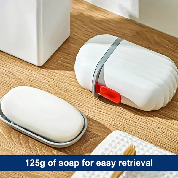 Portable Soap Dish Box Case Holder For Travel (PACK OF 2) - Image 9