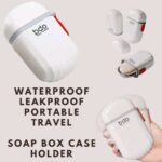 Portable Soap Dish Box Case Holder For Travel (PACK OF 2)