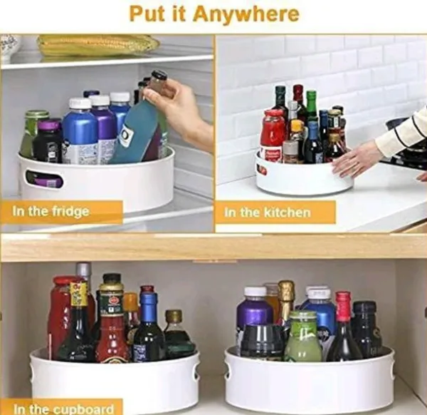 360° Rotating Organizer Tray - Image 4