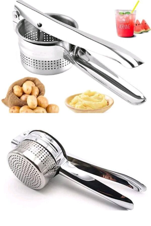 Stainless Steel Potato/Vegetables Masher - Image 5