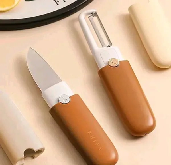 2 In 1 Vegetable Peeler Knife - Image 3