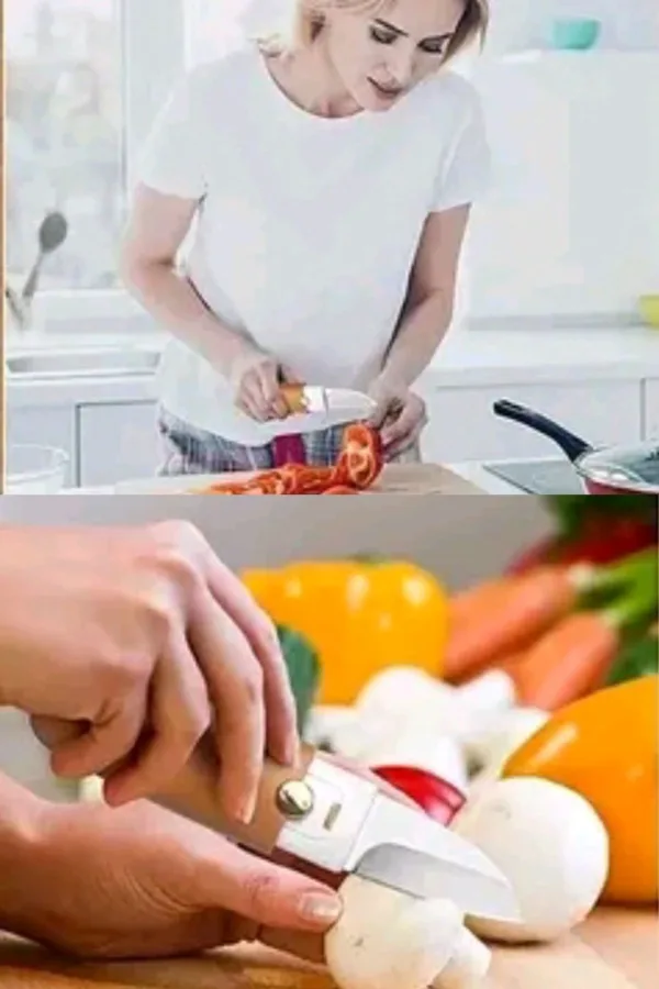 2 In 1 Vegetable Peeler Knife - Image 4