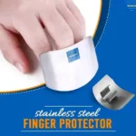 Stainless Steel Finger Protector Hand Guard (Pack Of 2)