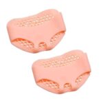 Half Toe Sleeve With Silicone Gel Forefoot Soft Pads For Pain Relief Anti-Skid