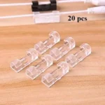 Self Adhesive Multipurpose Cable Clips Organiser (Pack Of 20)