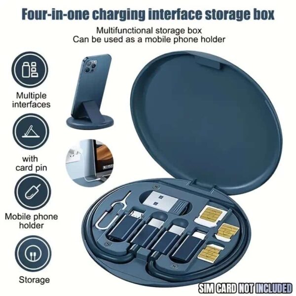 Multi USB Charging Adapter Cable Kit - Image 3